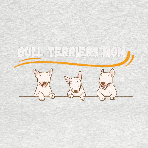 Bull terriers mom by Olivka Maestro